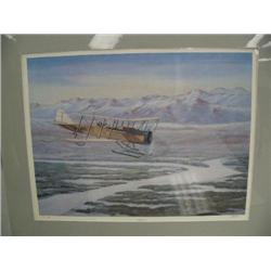 CHOICE on 5 airplane prints 3 of 30 artist proof, Kremen: "A New Era"- matted and shrink wrapped (3)