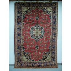 Persian rug #36089- Ardakan, 9' 9" x 6' 2"- estimated retail value $3,535 (8888)