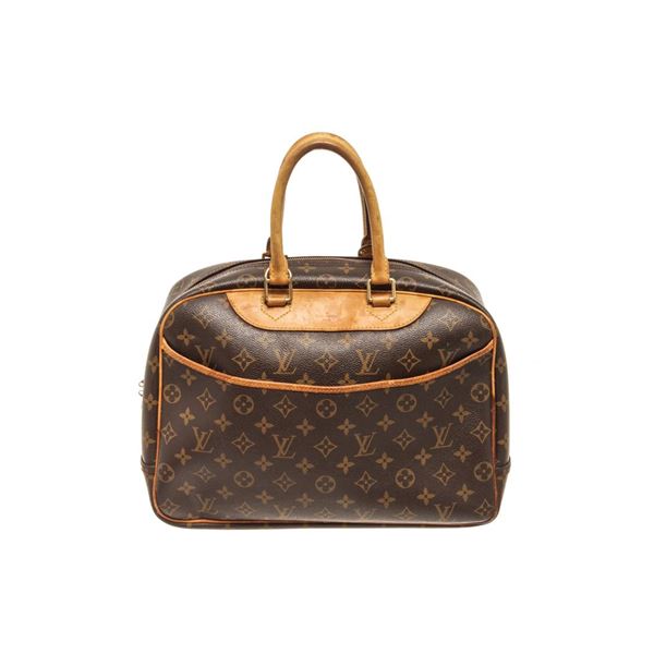 Louis Vuitton Brown Monogram Deauville Bag