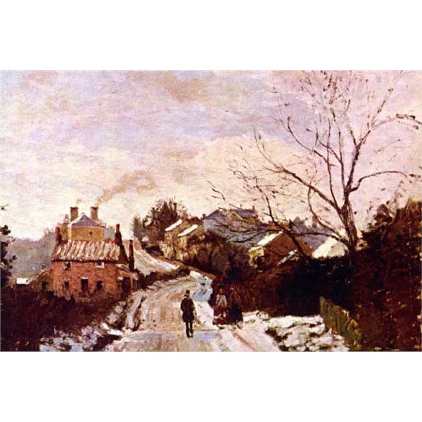 Camille Pissarro - Neige a Lower Norwood