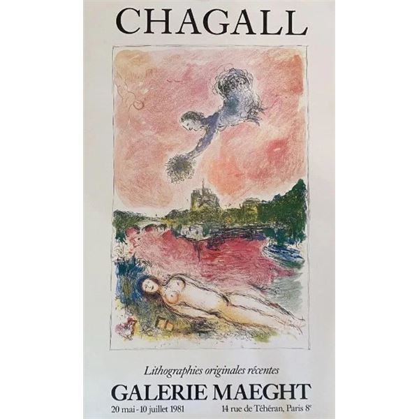 Galerie Maeght Chagall by Chagall, Marc