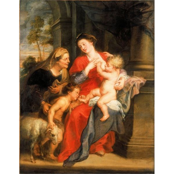 Sir Peter Paul Rubens - The Virgin and Child