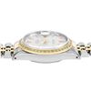 Image 6 : Rolex 36MM 2Tone Silver Dial 18K Yellow Gold Diamond Bezel Datejust With Rolex B