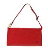 Image 1 : Louis Vuitton Red Epi Leather Pochette