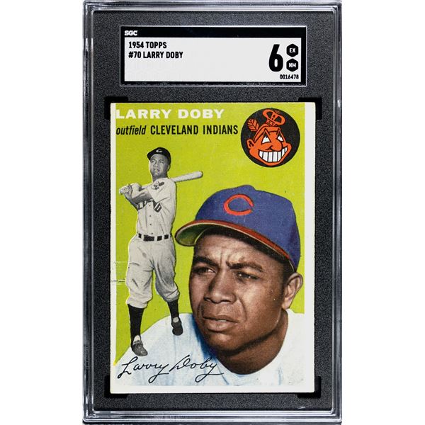 1954 Topps #70 Larry Doby (SGC 6)