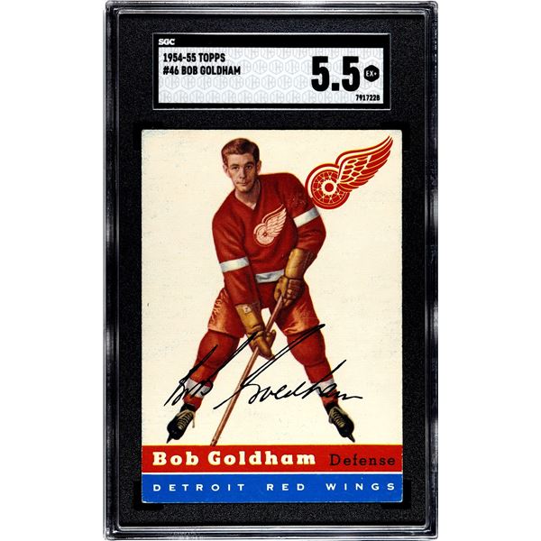 1954-55 Topps #46 Bob Goldham (SGC 5.5)