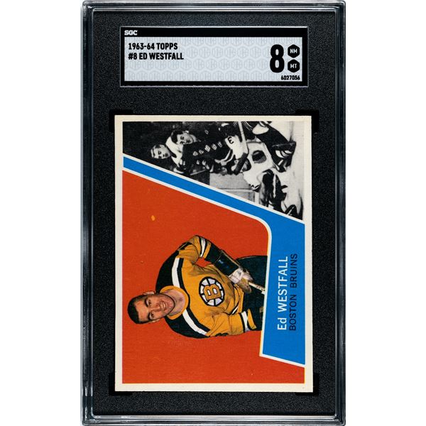 1963-64 Topps #8 Ed Westfall RC (SGC 8)
