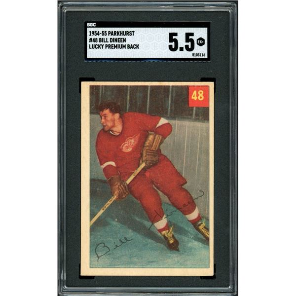 1954-55 Parkhurst #48 Bill Dineen (SGC 5.5)