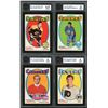 Image 1 : Lot of  4 x 1971-72 OPC/Topps Hockey Cards (KSA)