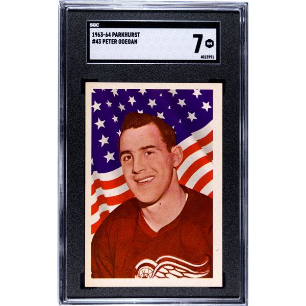 1963-64 Parkhurst #43 Pete Geogan (SGC 7)