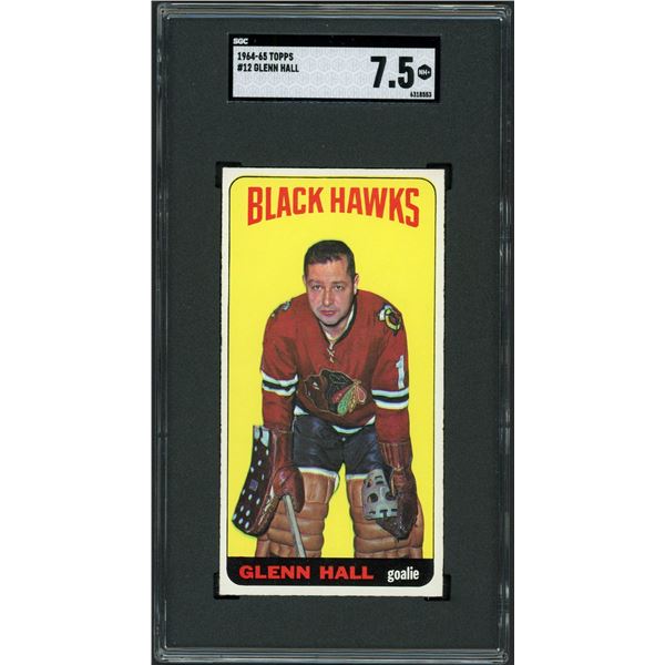 1964-65 Topps #12 Glenn Hall (SGC 7.5)