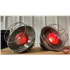 Image 3 : Brooder Heat Lamps (2) (10-1/2"Dia) (SEE PICS!) Location : Scribner Auction Pavilion (2209-23 Street