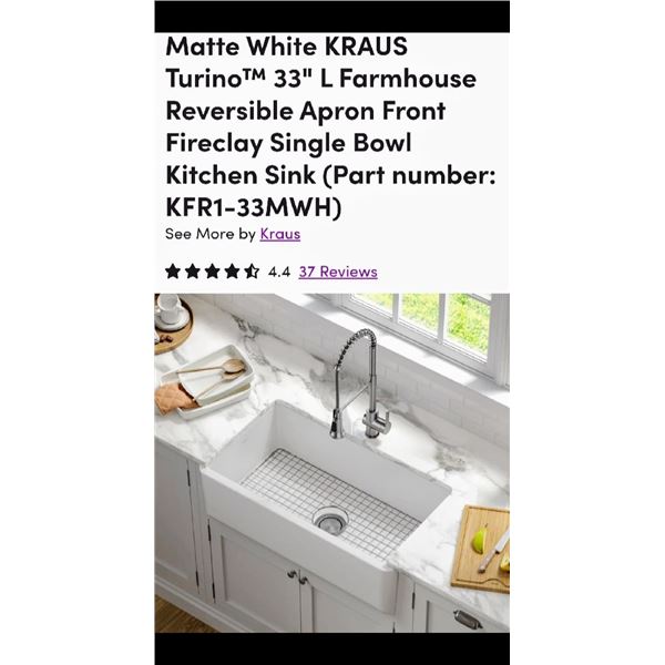 KRAUS Farmhouse Sink