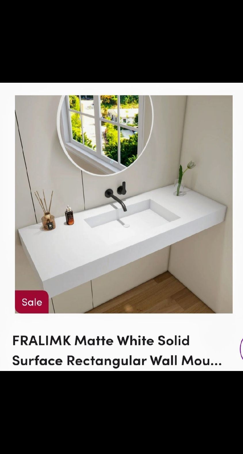 Wall-Mounted Sink