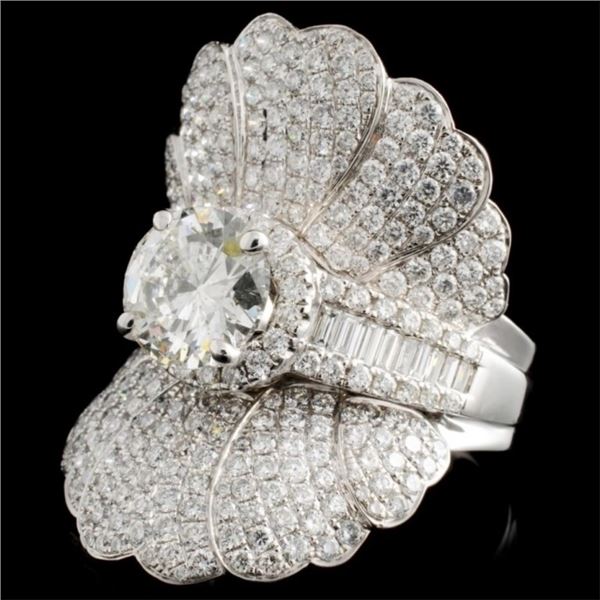 4.92ctw Diamond Ring in 18K Gold