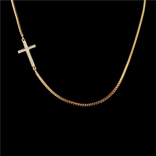 0.16ctw Diamond Pendant in 14K Gold
