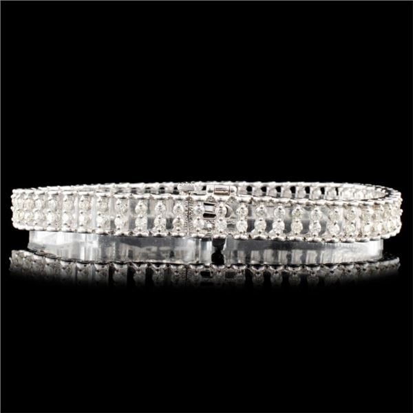 3ctw Diamond Bracelet in 14K Gold