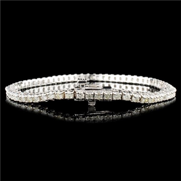 14K Gold Bracelet Sparkles with 3.00ctw Diam
