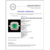 Image 5 : 18K Gold 1.63ct Emerald & 0.98ctw Diamond Ring
