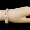 Image 3 : 7.59ctw Fancy Diamond Bracelet in 18K Gold