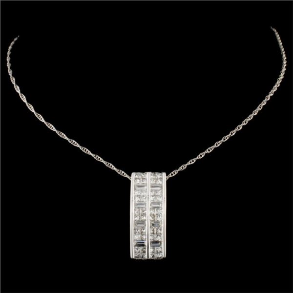 1.63ctw Diamond Pendant in 14K Gold