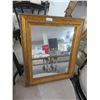 Image 1 : Small Gold Framed Mirror - No Shipping