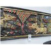 Image 2 : Ornate Carved Warrior Wall Art - 15 x 60