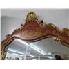 Image 2 : Red Gold Guild Ornate Mirror - No Shipping