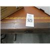 Image 2 : Mahogany Leather Insert Drop Leaf Writing Desk