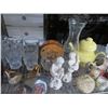 Image 2 : Rock Glasses, Dishes, Décor Items - Bottom Shelf