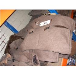 QTY OF APPROX 10 DUFFLE COATS