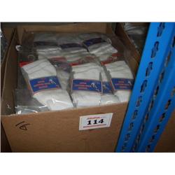 APPROX 192 PAIRS OF BOYS WHITE SPORT SOCKS
