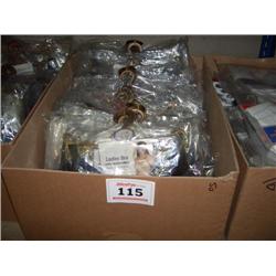 APPROX 50 BLACK LADIES BRA'S