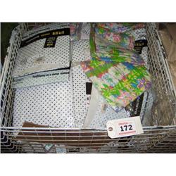 BASKET OF LADIES NIGHT SHIRTS AND SHORTS VARIOUS SIZES