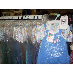 RAIL OF CHILDRENS GAREMENTS VARIOUS SIZES