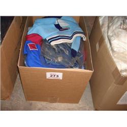 BOX OF MISC KNITWEAR VARIOUS SIZES