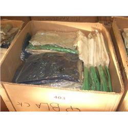 BOX OF SHORTS MISC SIZES & COLOURS