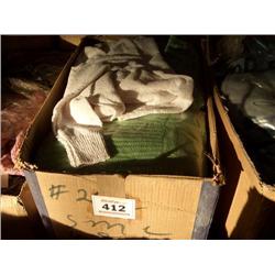 BOX OF KNITWEAR VARIOUS SIZES & COLOURS