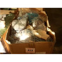 BOX OF KNITWEAR VARIOUS SIZES & COLOURS