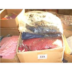BOX OF GIRLS COATS VARIOUS SIZES & COLOURS