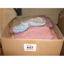 BOX OF LADIES KNITWEAR VARIOUS SIZES & COLOURS