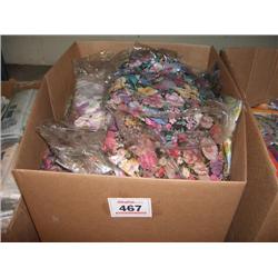 BOX OF LADIES FLORAL SKIRTS VARIOUS SIZES & COLOURS