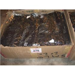 BOX OF LADIES SHEER BLACK BLOUSES VARIOUS SIZES