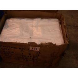 BOX OF WHITE T-SHIRTS VARIOUS SIZES