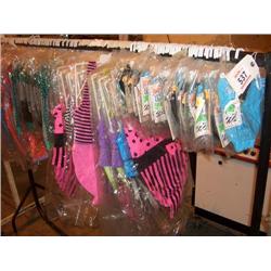 RAIL OF CHILDRENS SWIMWEAR, KNITWEAR ETC. VARIOUS SIZES & COLOURS