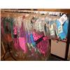 Image 1 : RAIL OF CHILDRENS SWIMWEAR, KNITWEAR ETC. VARIOUS SIZES & COLOURS