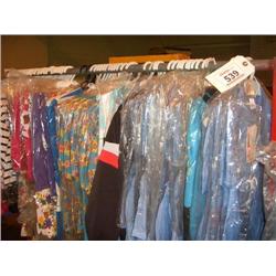 RAIL OF MISC CHILDREN GARMENTS VARIOUS SIZES & COLOURS