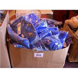 BOX OF SCHOOL KNITWEAR VARIOUS SIZES & COLOURS