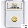 Image 1 : 2000 US $5 1/10oz. Gold Eagle NGC MS70