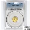 Image 1 : 1882 Rare Gold Dollar PCGS MS62
